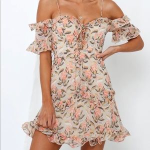 Off-Shoulder Hello Molly Dress
